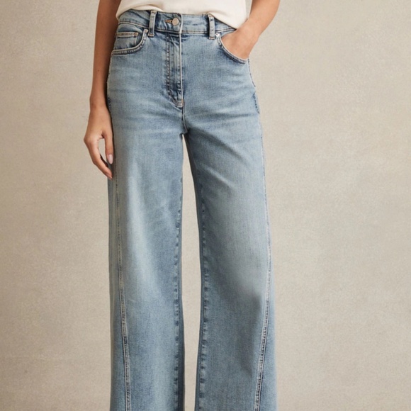 Reiss wide leg jeans - Picture 1 of 5